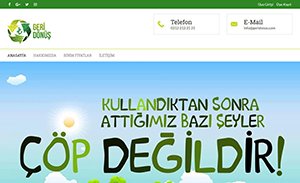 Geri Dönüş Android, iOS Uygulaması ve İnternet Sitesi